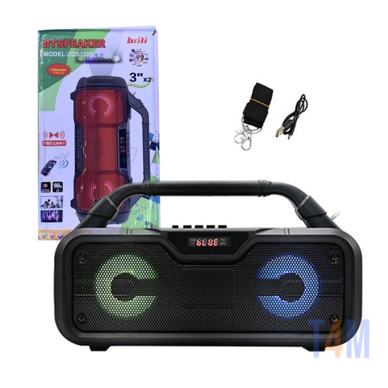 Sing-e Portable Wireless Speaker ZQS3203/ZQS3205 Black